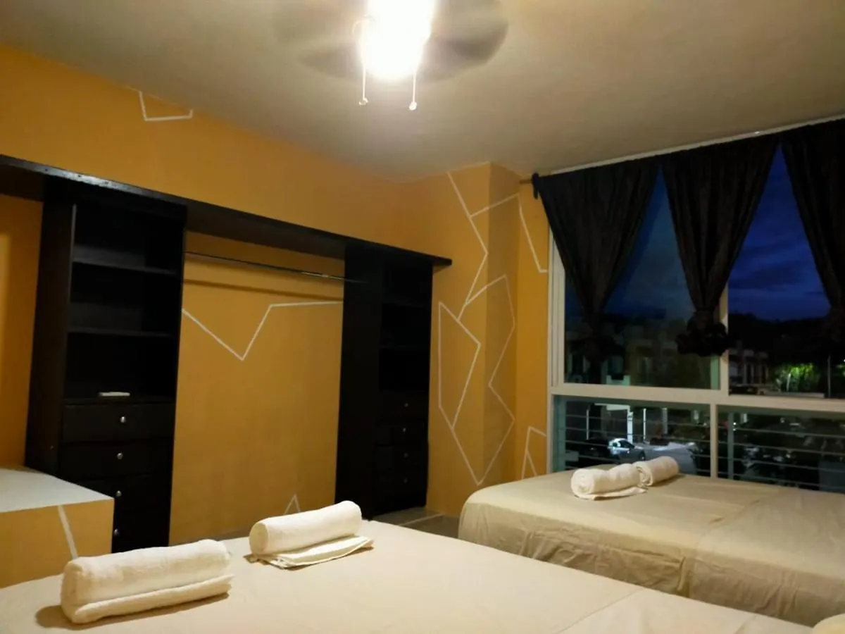 Vila Casa Mexicana Amplia Con Seguridad, Alberca Y Parking Playa del Carmen Prázdninový dům