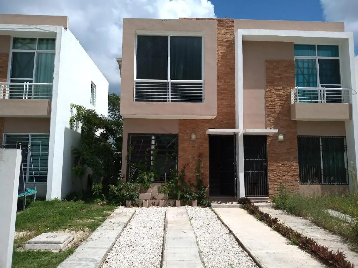 Casa Mexicana Amplia Con Seguridad, Alberca Y Parking Villa Playa del Carmen Holiday home